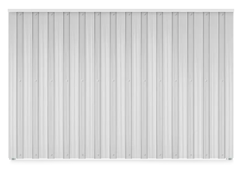 Corrugated Steel fence