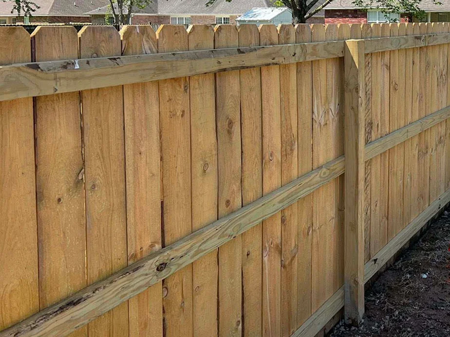 Wood fence contractor in the area.