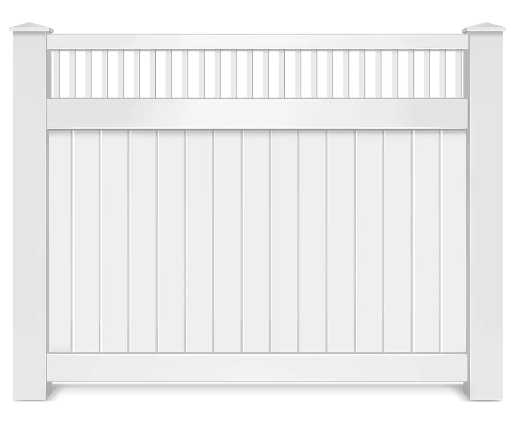 Vinyl decorative fence contractor