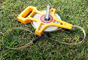 Buying a fence step 1: Measure the property