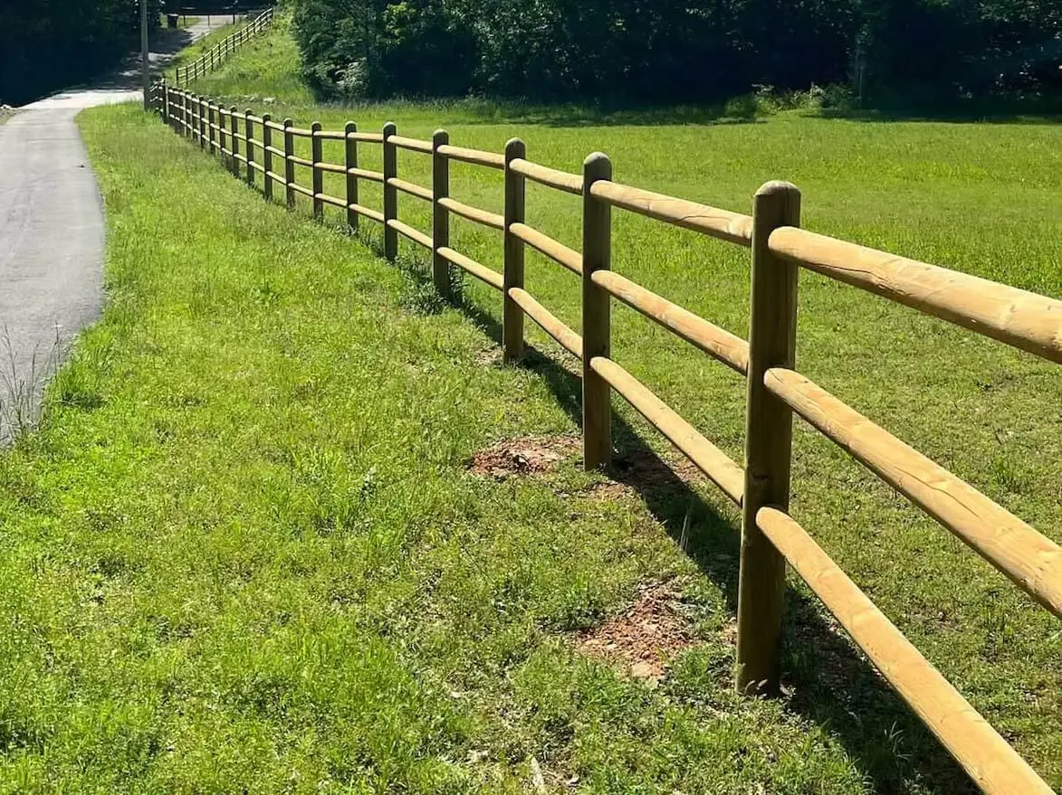 Farm fence in Fort Smith Arkansas
